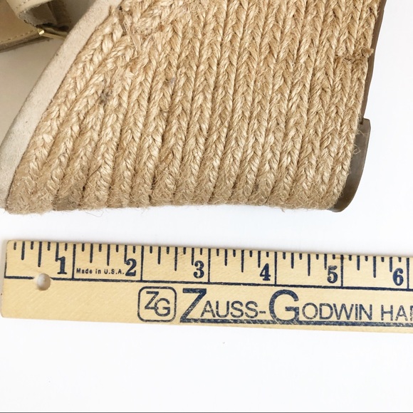 MARC FISHER Womens Suede Helina Jute Platform 8 - Picture 6 of 6